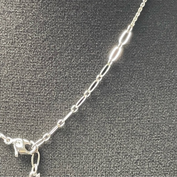 Swarovski Rhodium Crystal Iconic Swan Necklace - Picture 5 of 11